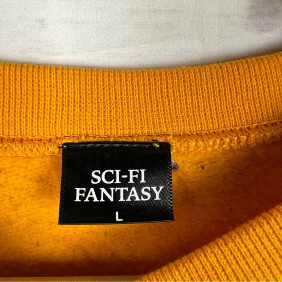 SCI-FI FANTASY Skateboard Sweatshirt Large - Picture 4 of 4